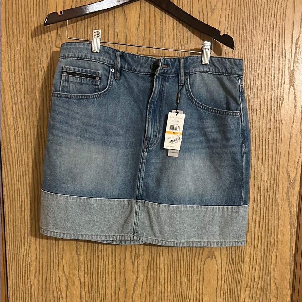 Calvin Klein Denim Skirt